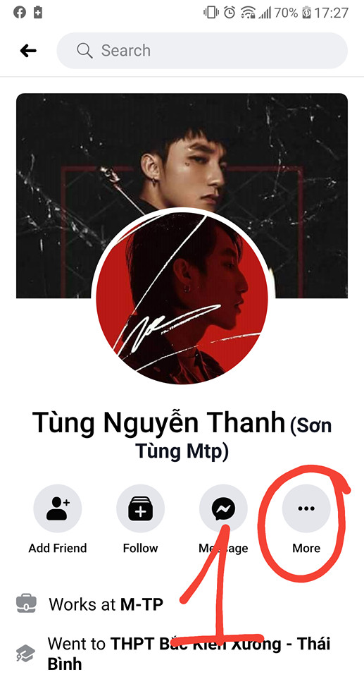 cach lay link facebook
